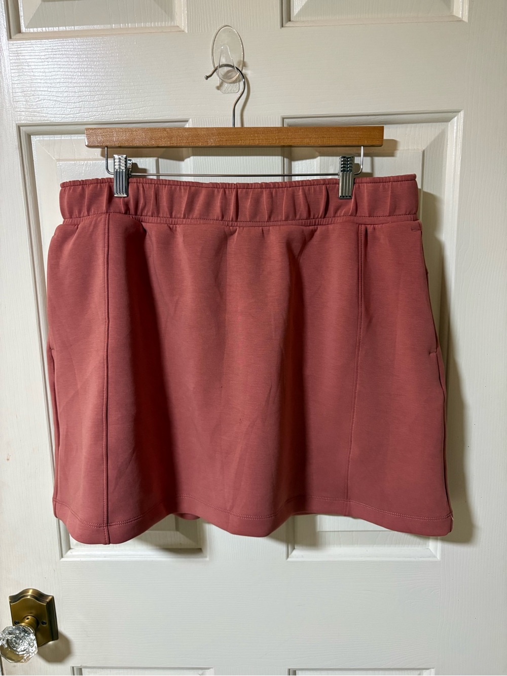 Mondetta Women’s Pink Terracotta High Rise Walking Skort Sz: Large